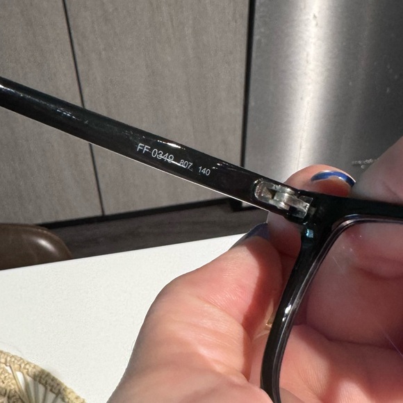 Fendi - Women’s Black Eyeglasses - Picture 4 of 8